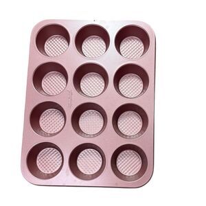 David Burke Rose Gold Pro Gourmet Muffin Cupcake Pan